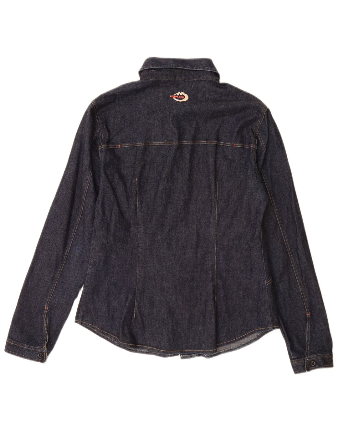 Killer Loop Damen Jeanshemd UK 8 Small Marineblau