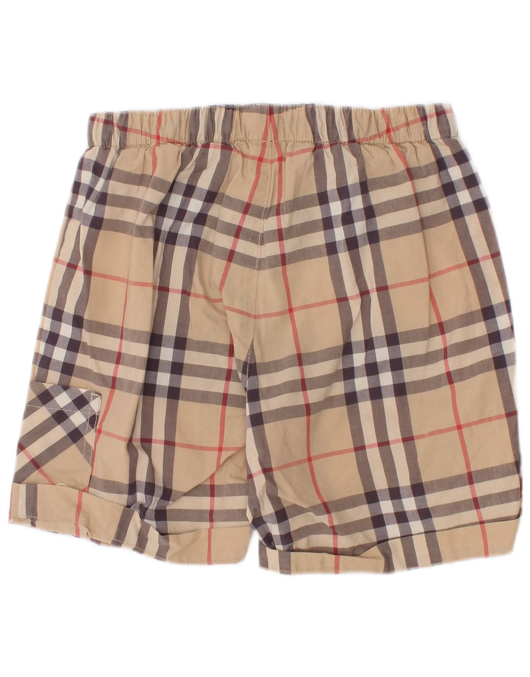 Burberry Shorts für Jungen, 2–3 Jahre, W18, beige kariert