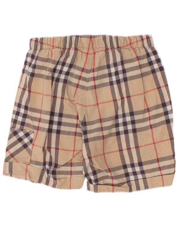 Burberry Shorts für Jungen, 2–3 Jahre, W18, beige kariert