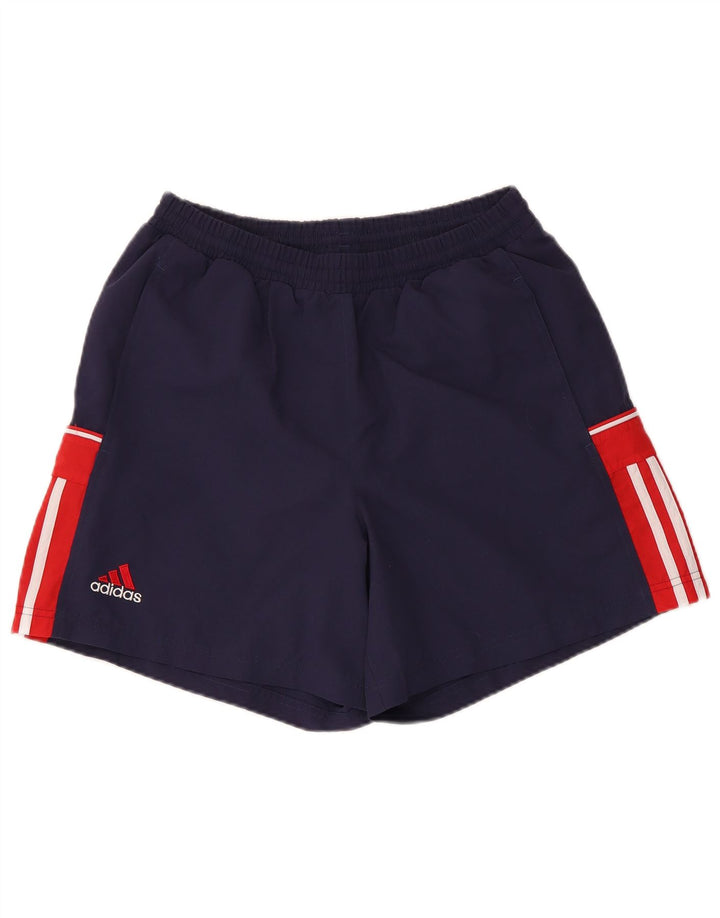 Adidas Herren Sportshorts Medium Marineblau Colourblock Polyester