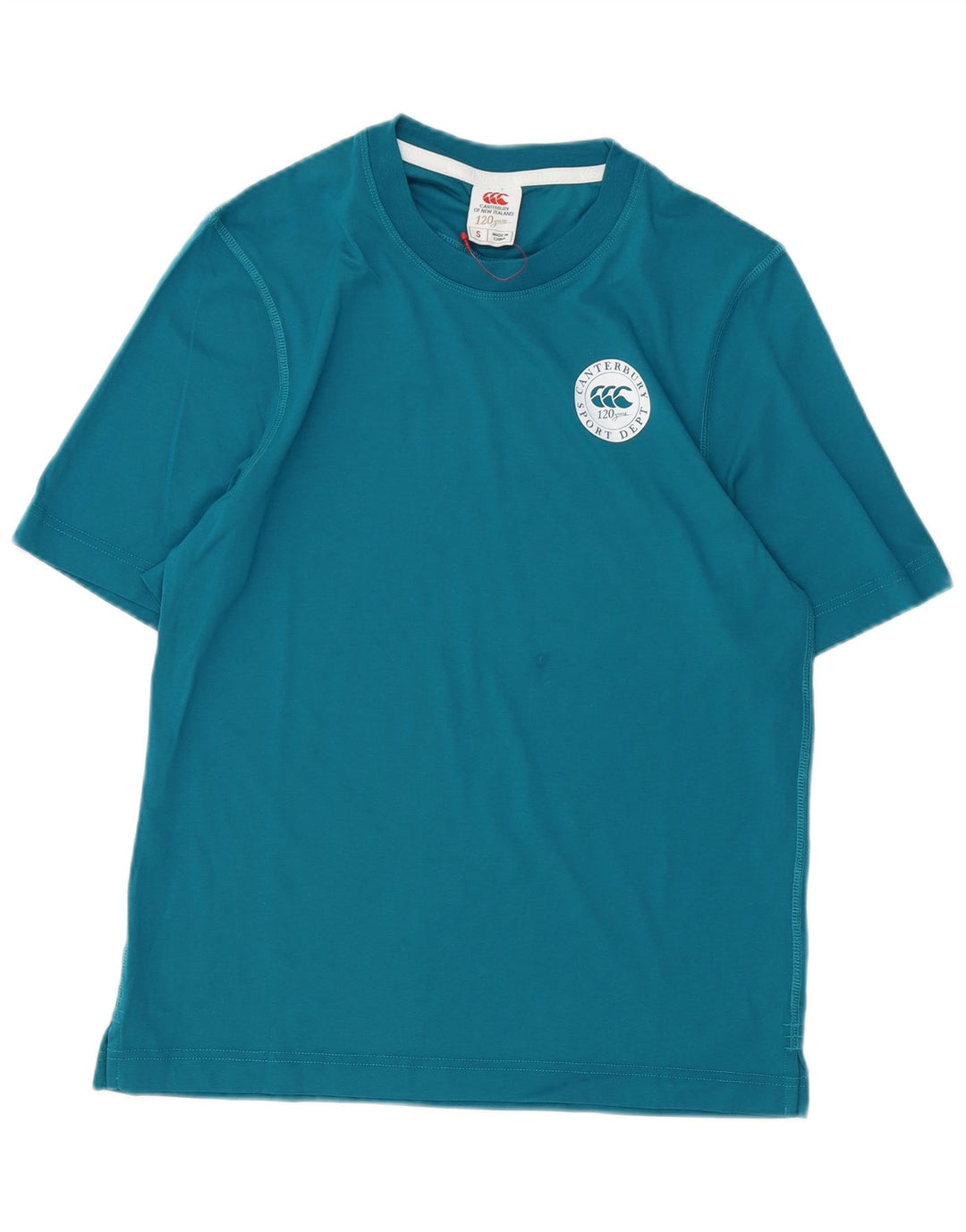 CANTERBURY Herren T-Shirt Top Small Blau Baumwolle