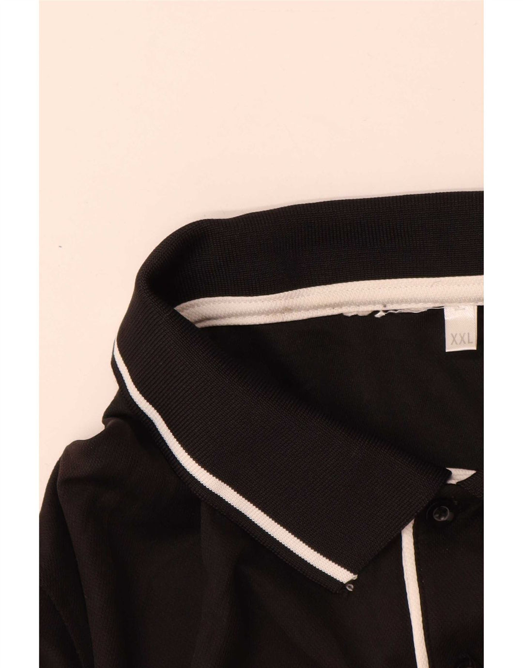 Adidas Herren Poloshirt 2XL Schwarz Colourblock