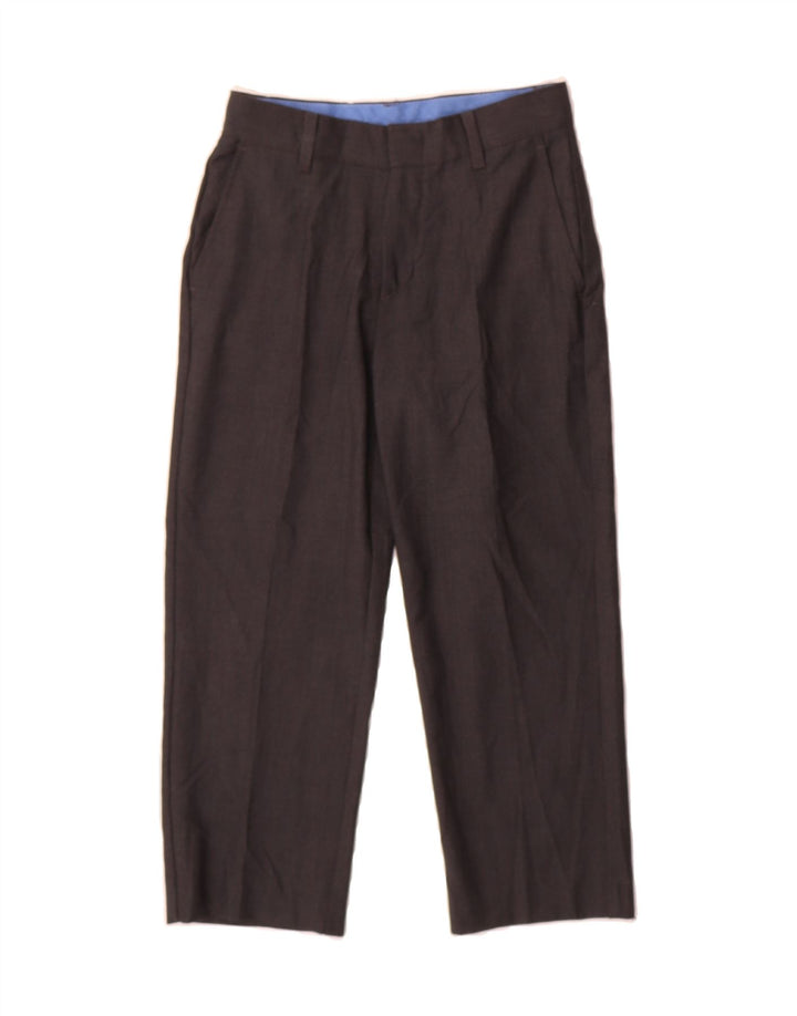 IZOD Boys Straight Chino Trousers 9-10 Years W24 L20 Brown Polyester Vintage Izod and Second-Hand Izod from Messina Hembry 