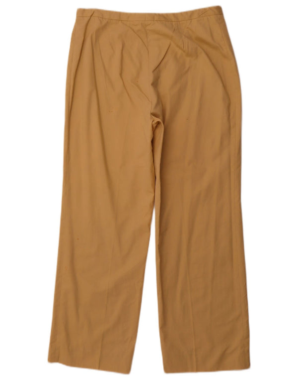 BURBERRY Damen gerade Anzughose UK 14 Large W32 L28 Beige