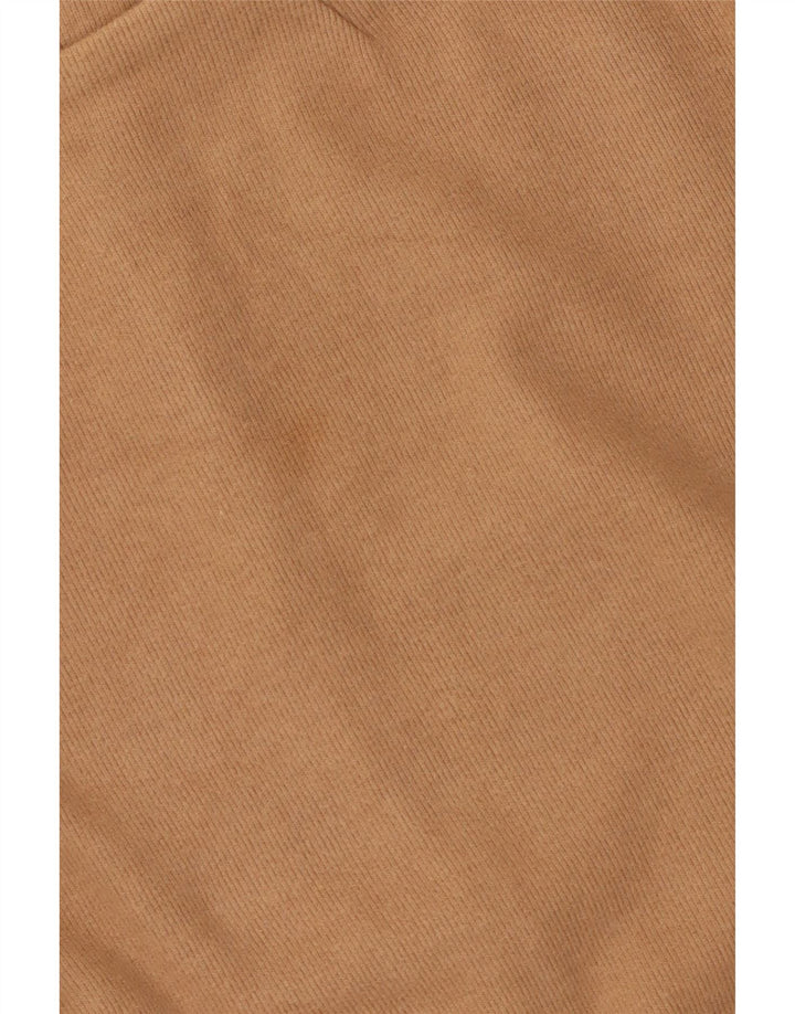 Marks & Spencer Damen Pulloverkleid UK 12 Mittelbraune Baumwolle