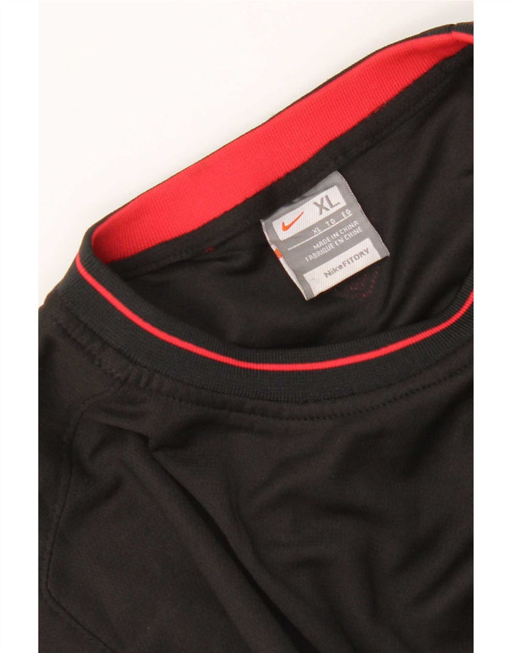 Nike Herren Al-Ittihad SC Graphic T-Shirt Top XL Schwarz