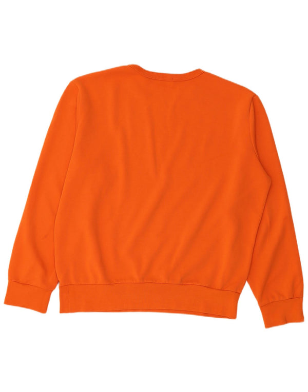 Polo Ralph Lauren Damen-Sweatshirt in Übergröße, Gr. 14, mittelorange