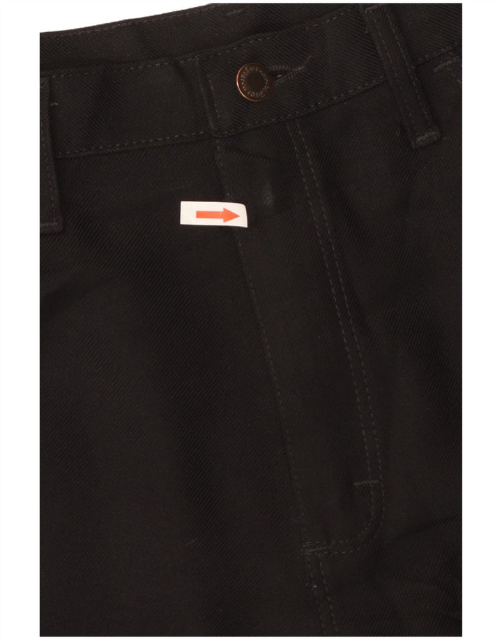 WRANGLER Gerade Freizeithose für Herren, W36, L26, schwarzes Polyester