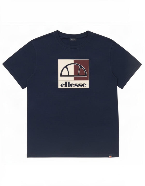 Ellesse Grafik-T-Shirt für Jungen, 15–16 Jahre, XL, Marineblau, Baumwolle