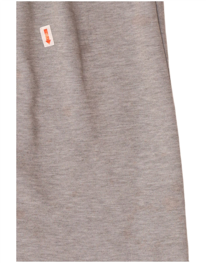 Nike Herren Cargo-Windbreaker-Hose aus mittelgrauer Baumwolle