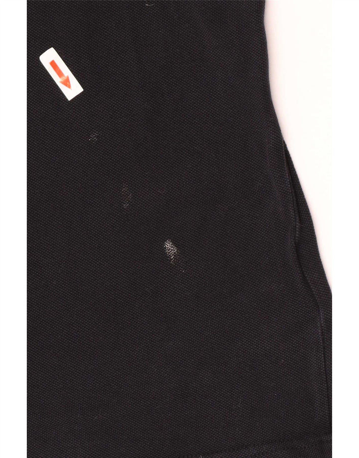 Fred Perry Herren-Poloshirt, mittelschwarz, Baumwolle
