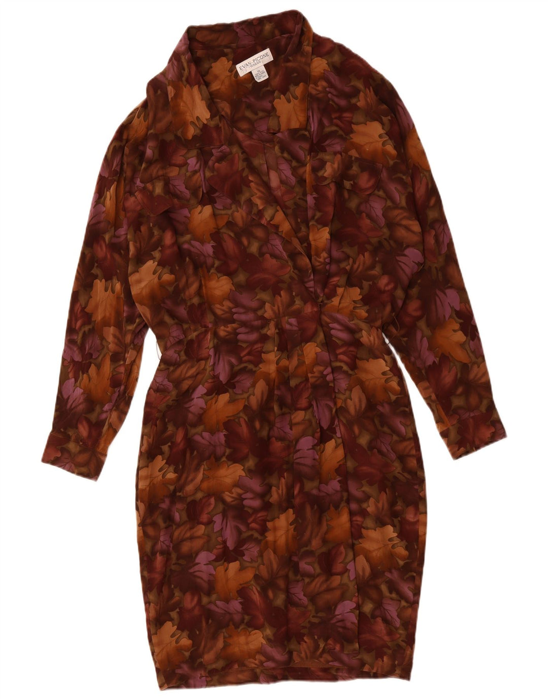 EVAN PICONE Damen Figurbetontes Kleid UK 14 Mittel Mehrfarbig Blumenmuster