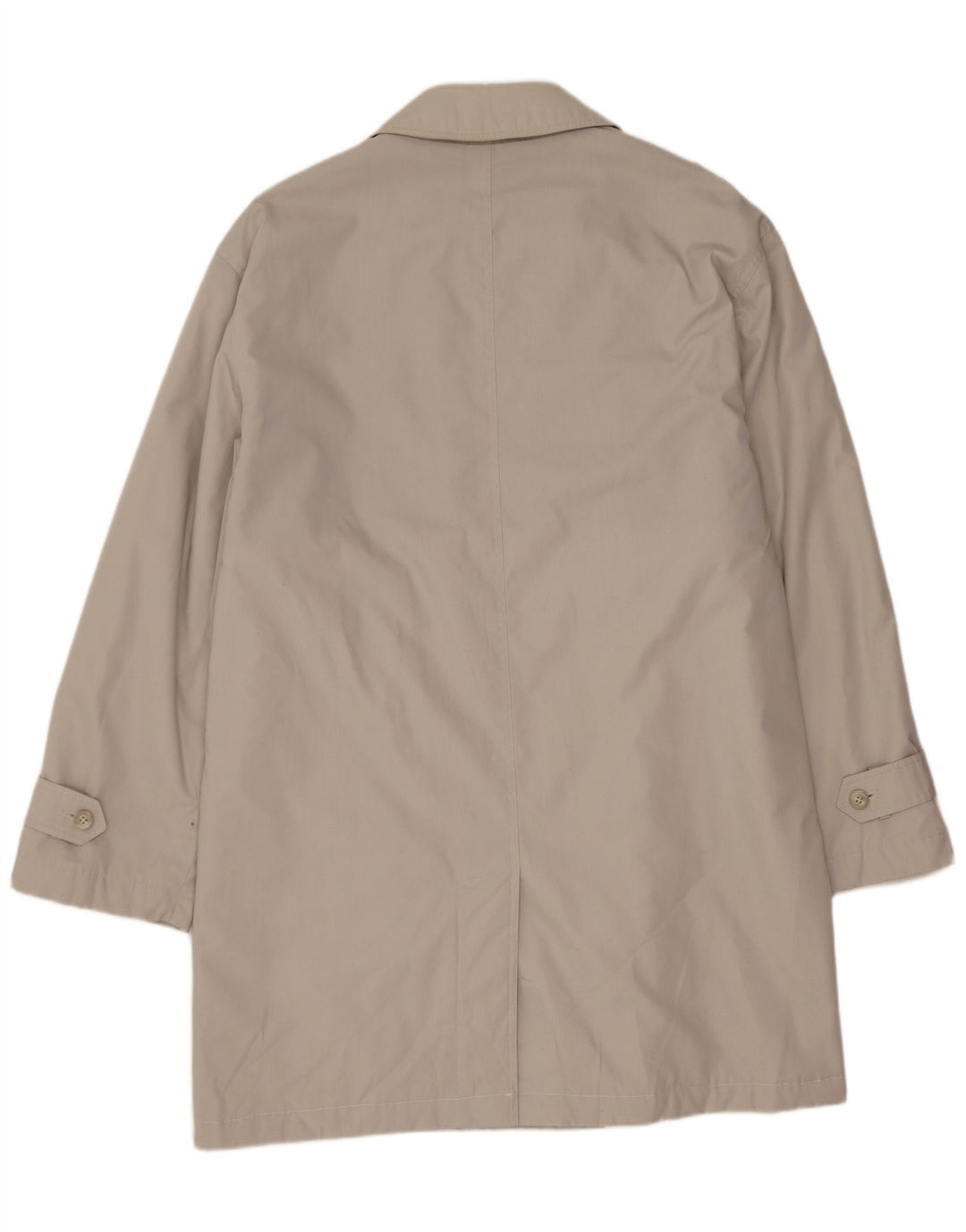 MAISON JACQUES Herren-Trenchcoat mit lockerer Passform, Größe 46, klein, Grau