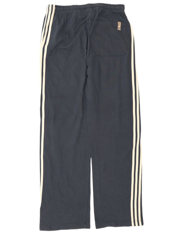 Adidas Herren-Trainingshose, UK 40/42, mittelmarineblaue Baumwolle