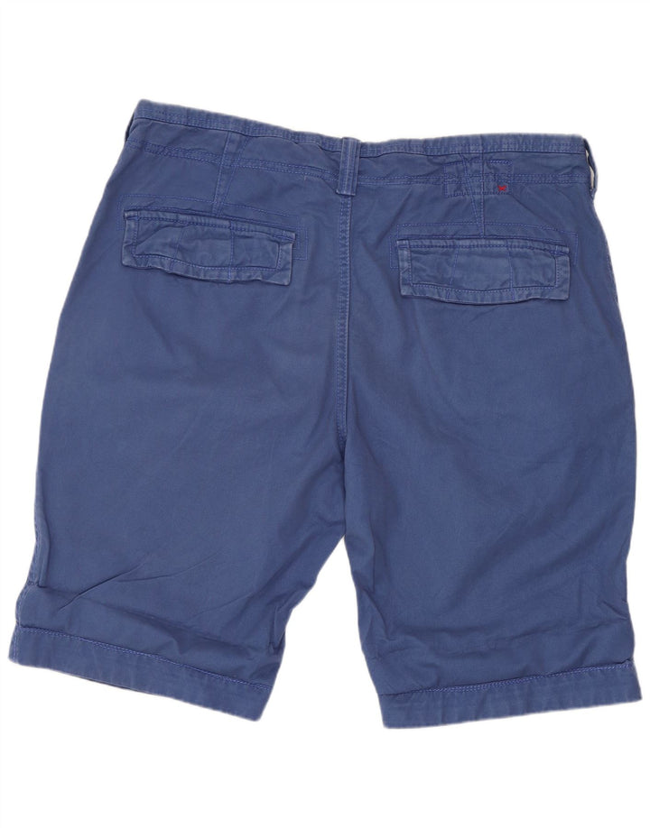 Fat Face Herren-Chinoshorts, W36, Größe L, Blau, Baumwolle