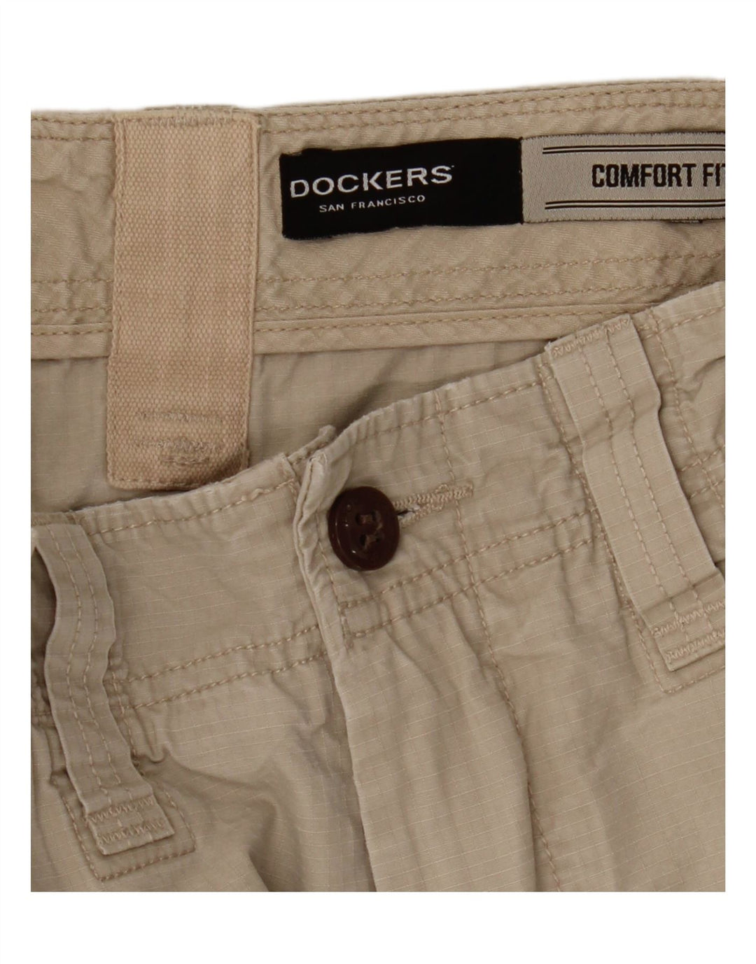 Dockers Herren-Cargoshorts mit bequemer Passform, W31, mittelbeige Baumwolle