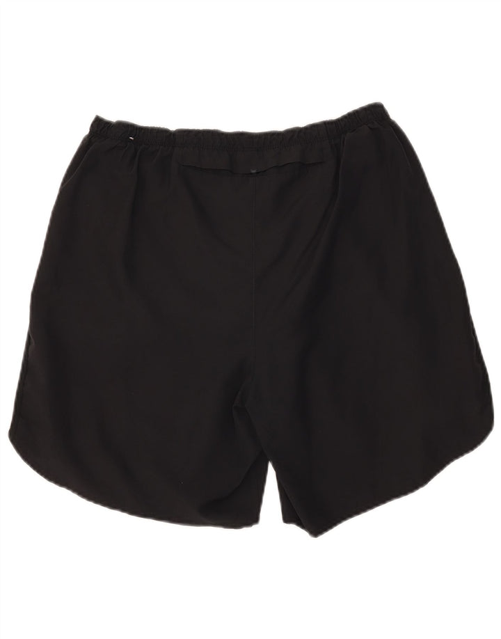 Nike Herren Dri Fit Sportshorts, groß, aus schwarzem Polyester