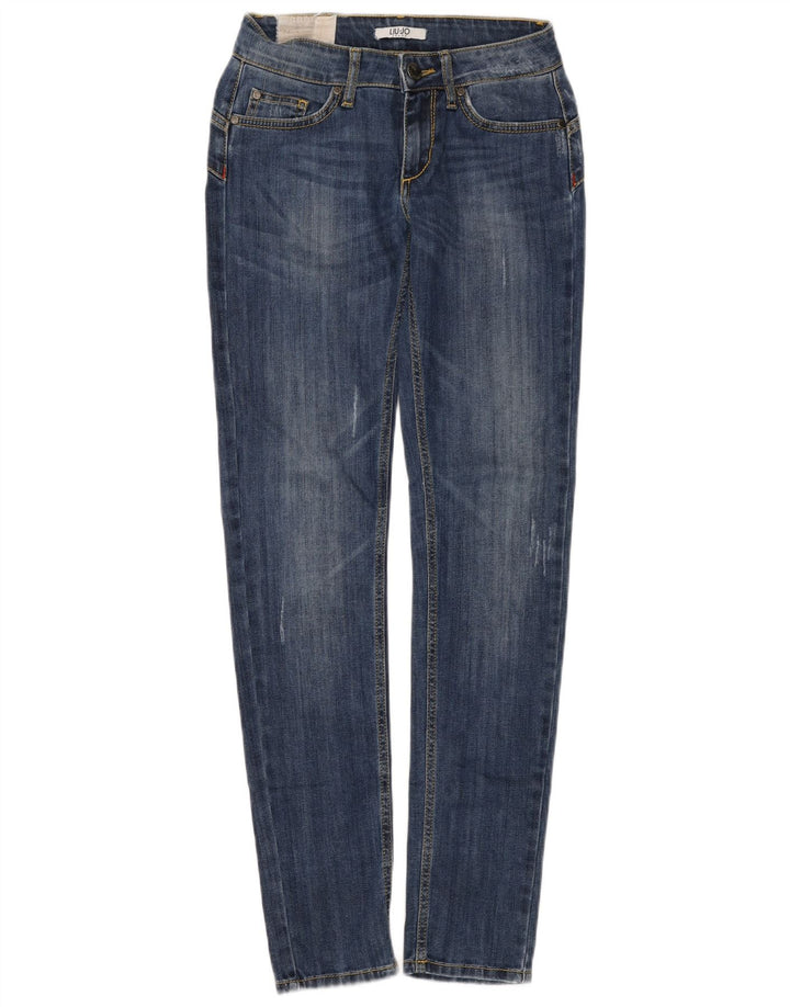 Liu Jo Damen Skinny Jeans W26 L31 Blau