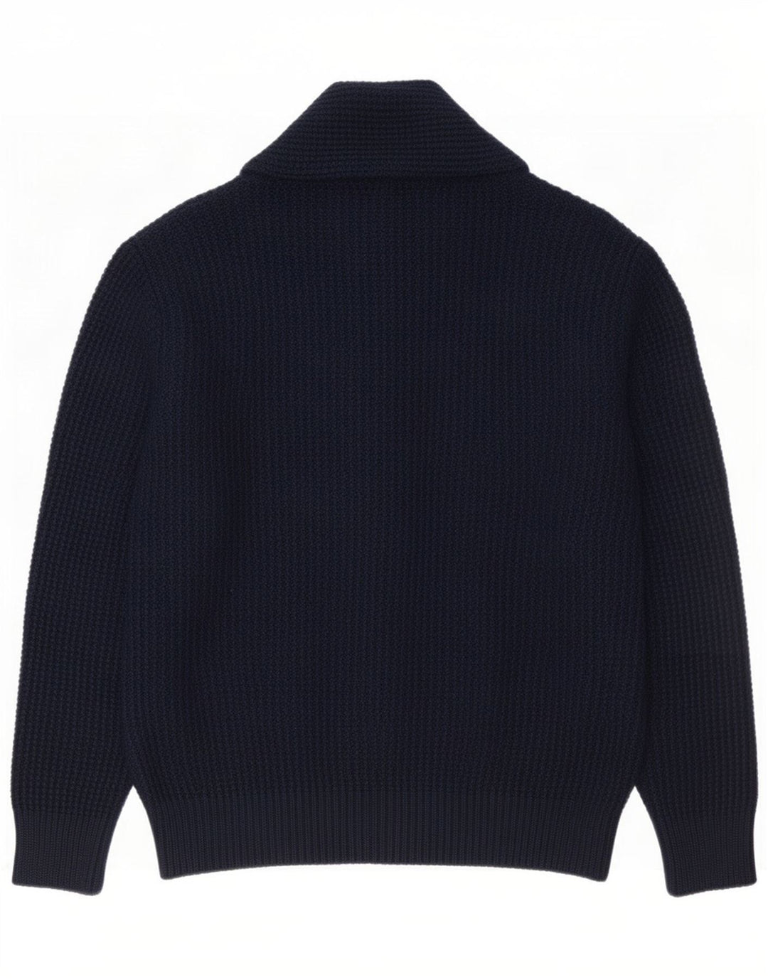 Zara Herren-Strickjacke, groß, Marineblau, Acryl