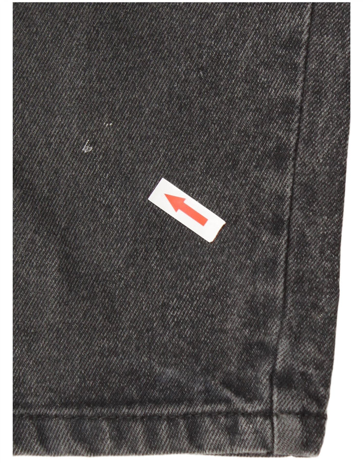 Pierre Cardin Herren-Jeansshorts, Größe L, W36, graue Baumwolle
