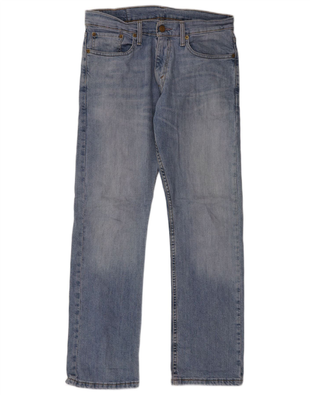 Levi's Herren 514 Slim Straight Jeans W31 L30 Blaue Baumwolle