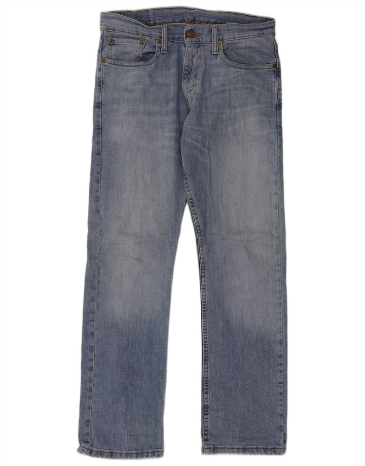 Levi's Herren 514 Slim Straight Jeans W31 L30 Blaue Baumwolle