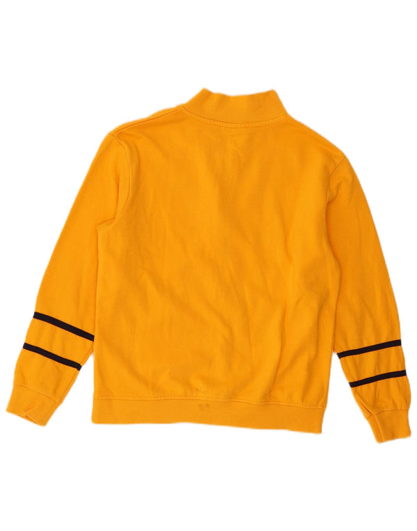 Diadora Jungen-Trainingsanzug, Top-Jacke, 9–10 Jahre, groß, gelbe Baumwolle