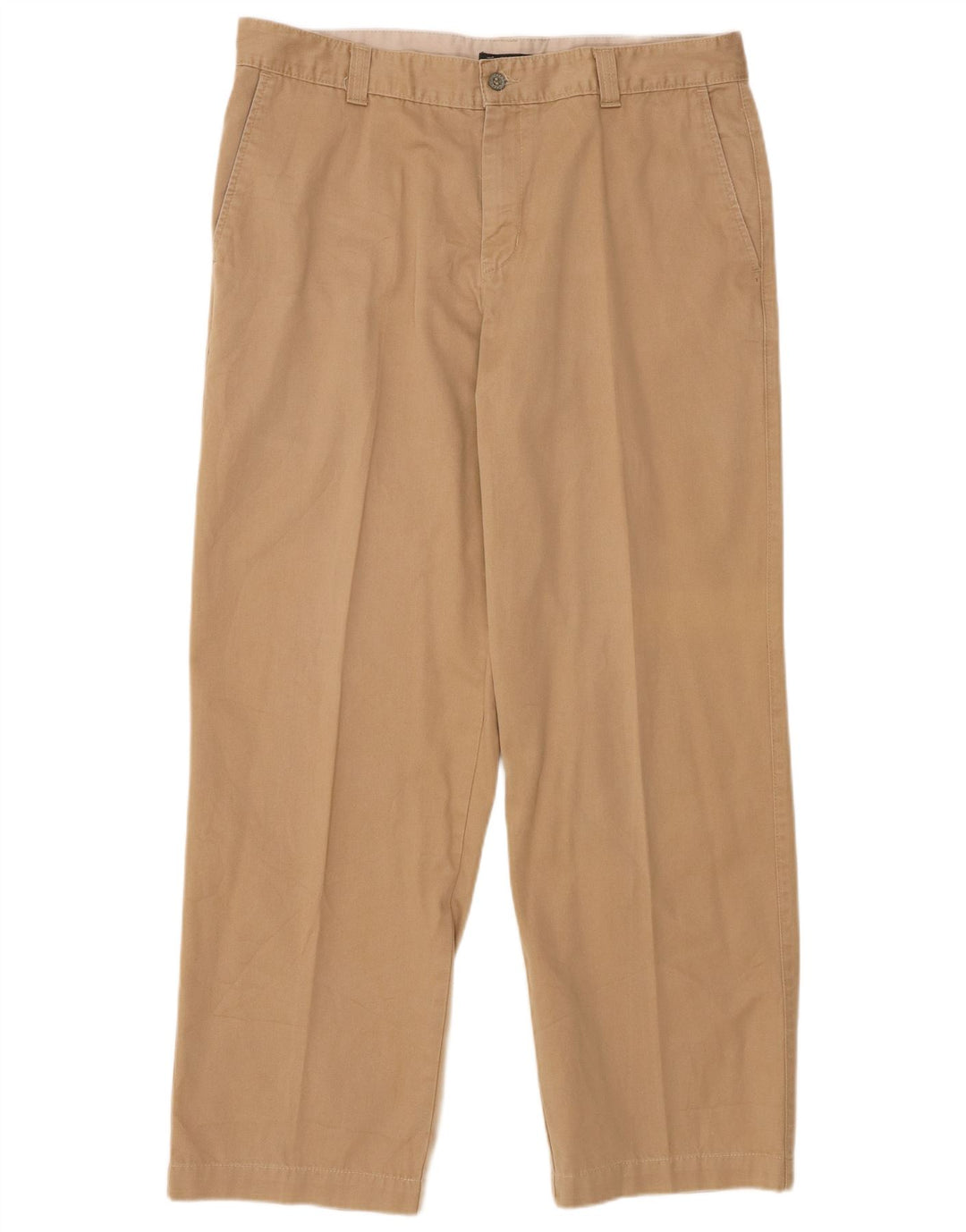 DOCKERS Herren Khakis Straight Chino Hose W36 L32 Beige
