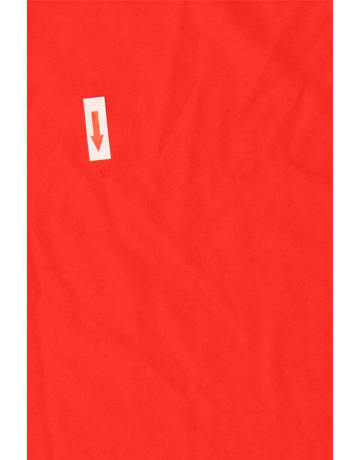Puma Herren T-Shirt Top Mittelrotes Colourblock-Polyester