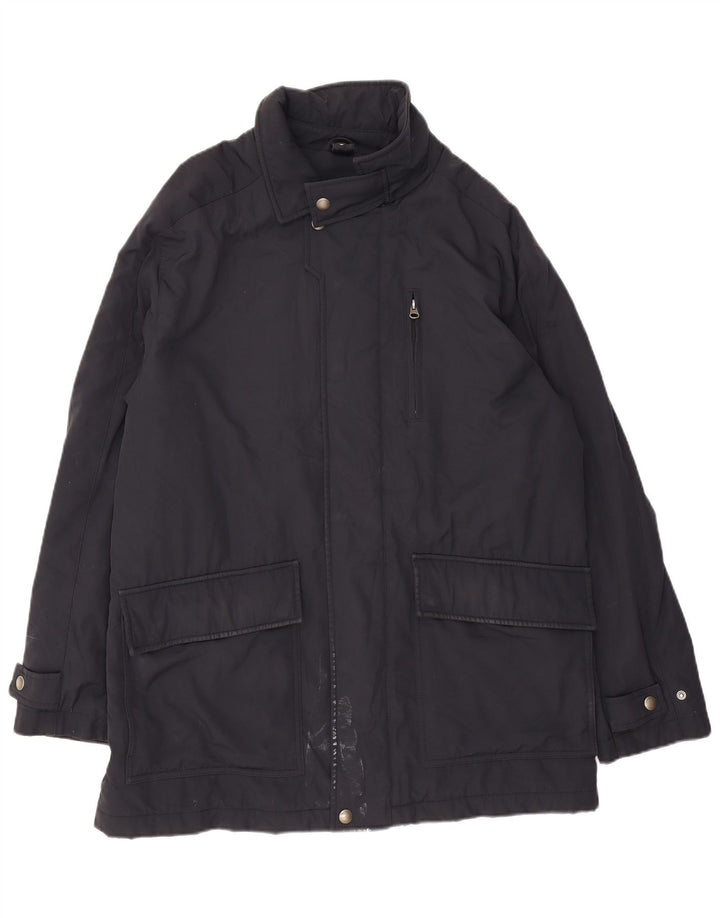 Marks & Spencer Herren-Utility-Jacke UK 42 XL Marineblau