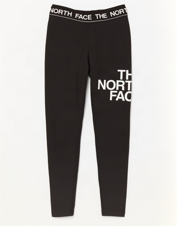 The North Face Womens Graphic Leggings UK 8 Small Schwarz