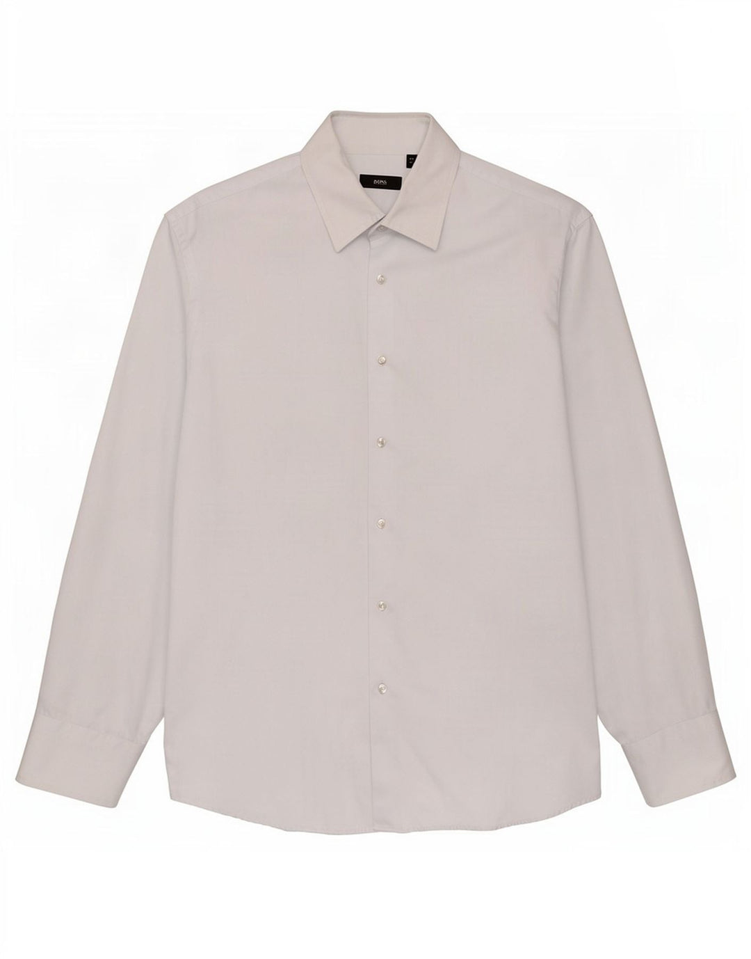 Hugo Boss Herrenhemd Größe 43 17 XL blau karierte Baumwolle