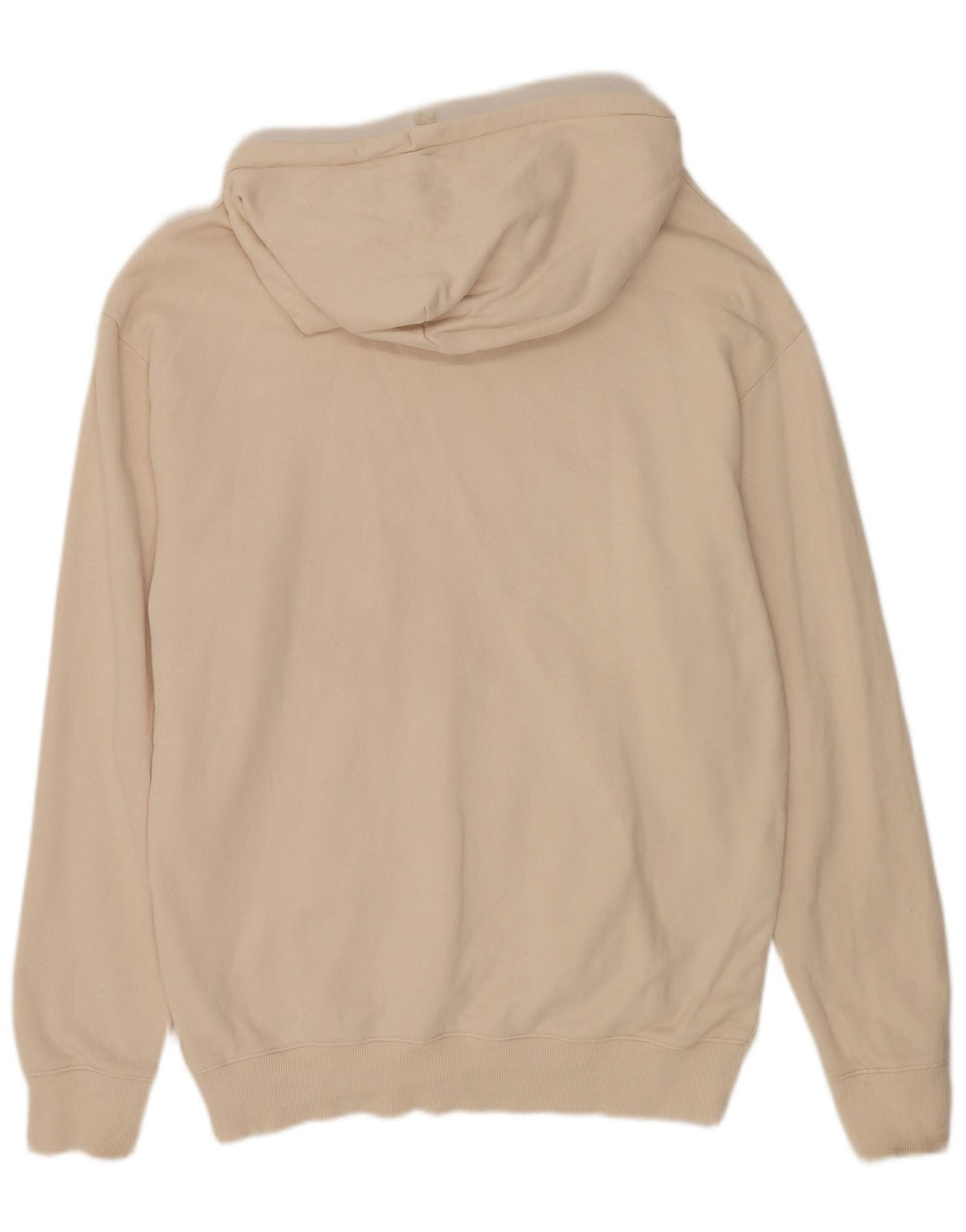 Reebok Herren Kapuzenpullover, groß, cremefarbene Baumwolle