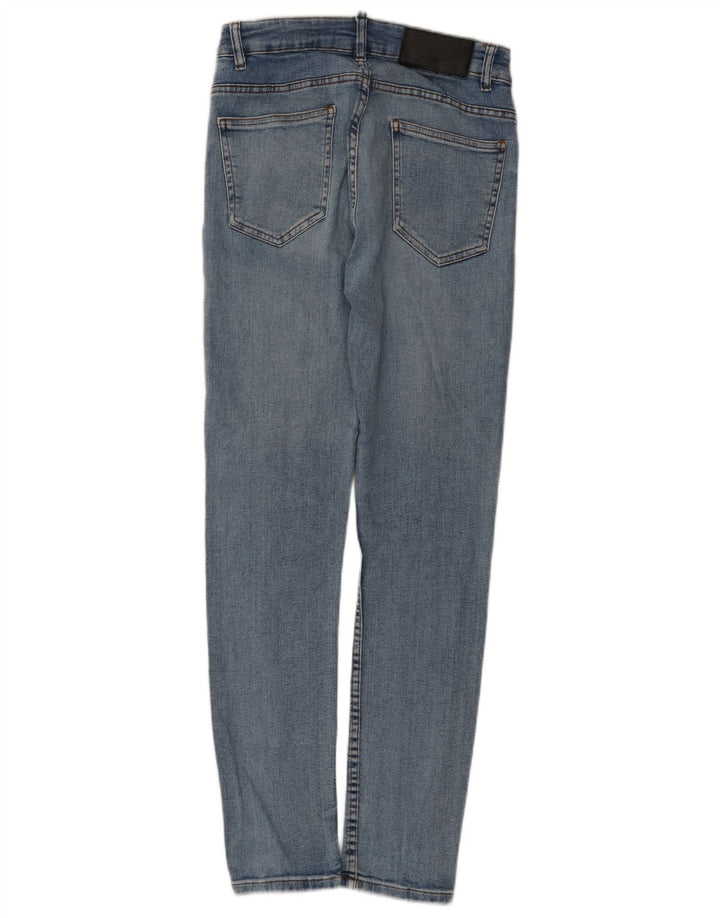Zara Herren Slim Jeans EU 40 Medium W31 L30 Blaue Baumwolle