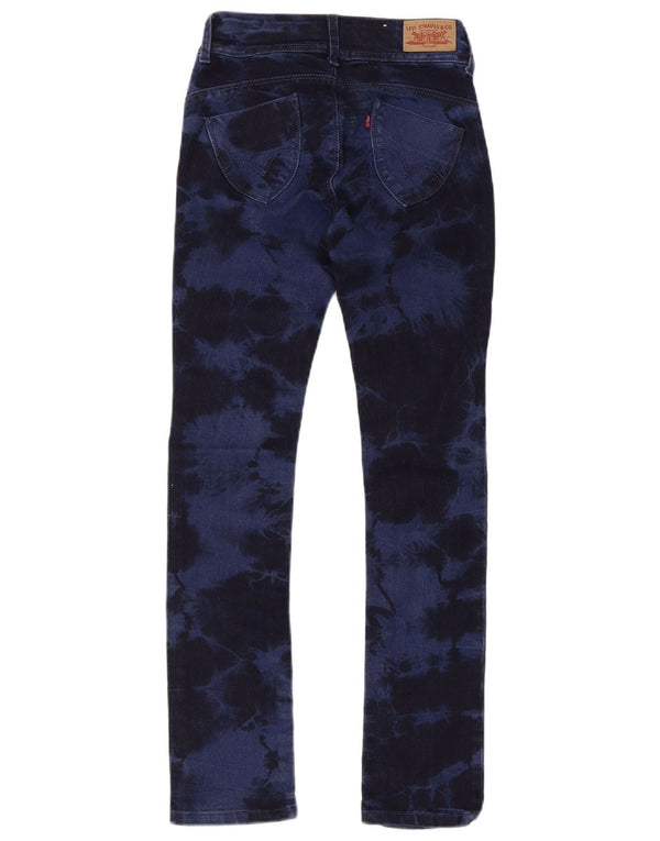 LEVI'S Slim-Jeans für Jungen, 9–10 Jahre, marineblaue Batik-Baumwolle