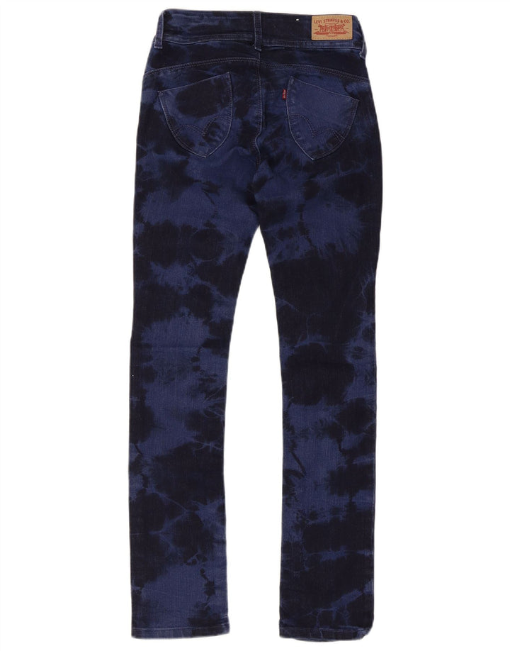 LEVI'S Slim-Jeans für Jungen, 9–10 Jahre, marineblaue Batik-Baumwolle