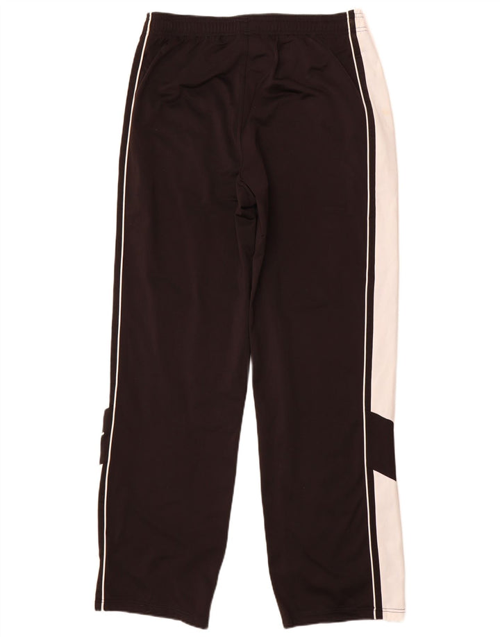 PUMA Herren-Trainingshose, groß, schwarzes Farbblock-Polyester