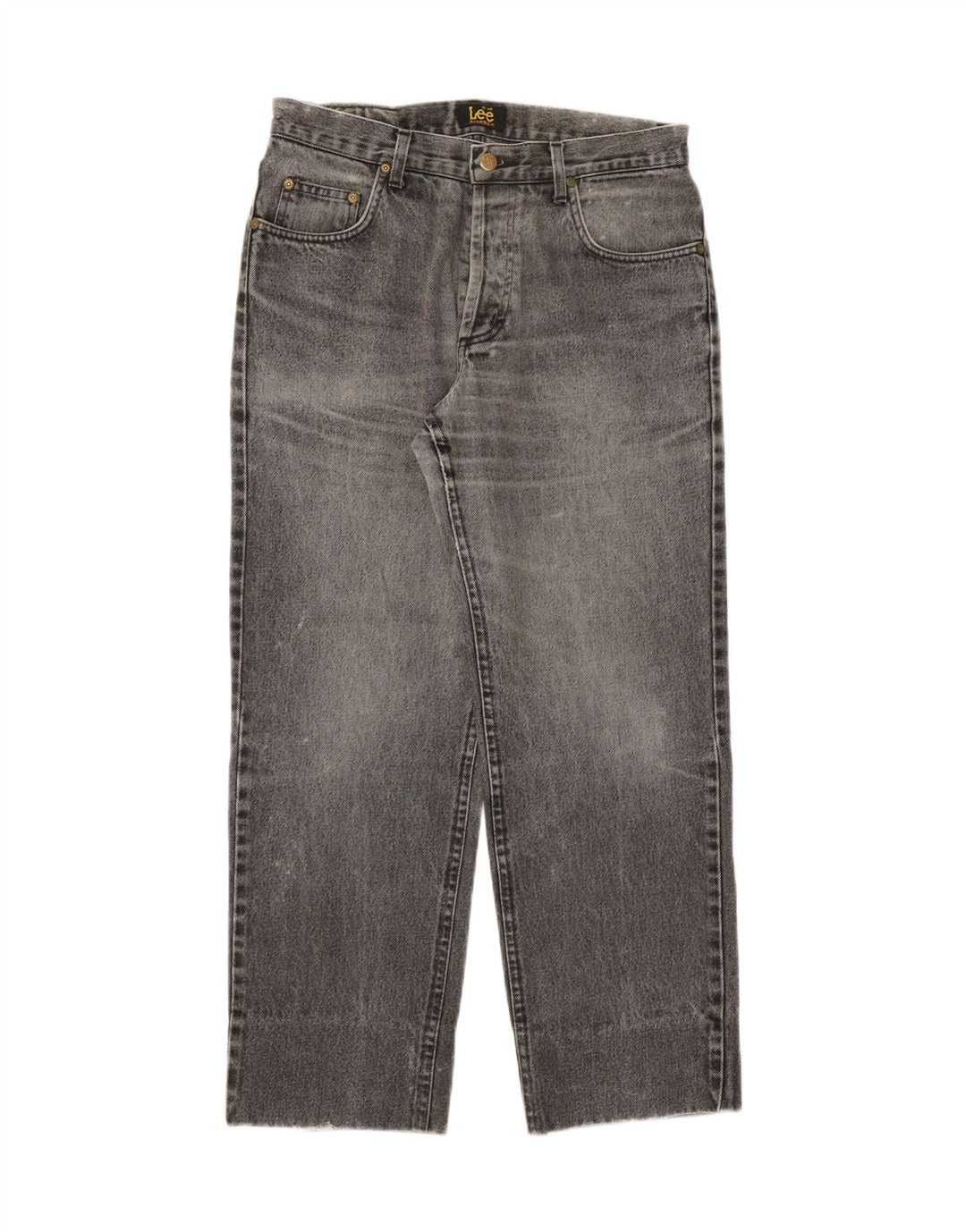 LEE Mens Riders Straight Jeans W32 L27 Black Cotton Vintage Lee and Second-Hand Lee from Messina Hembry 