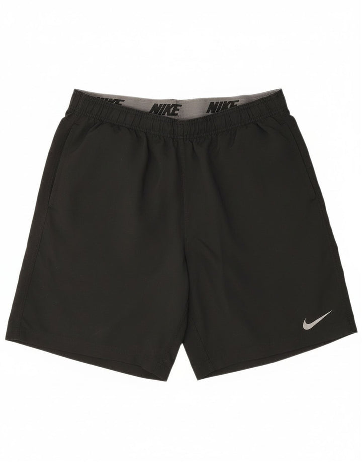 Nike Herren Dri Fit Sportshorts, groß, aus schwarzem Polyester