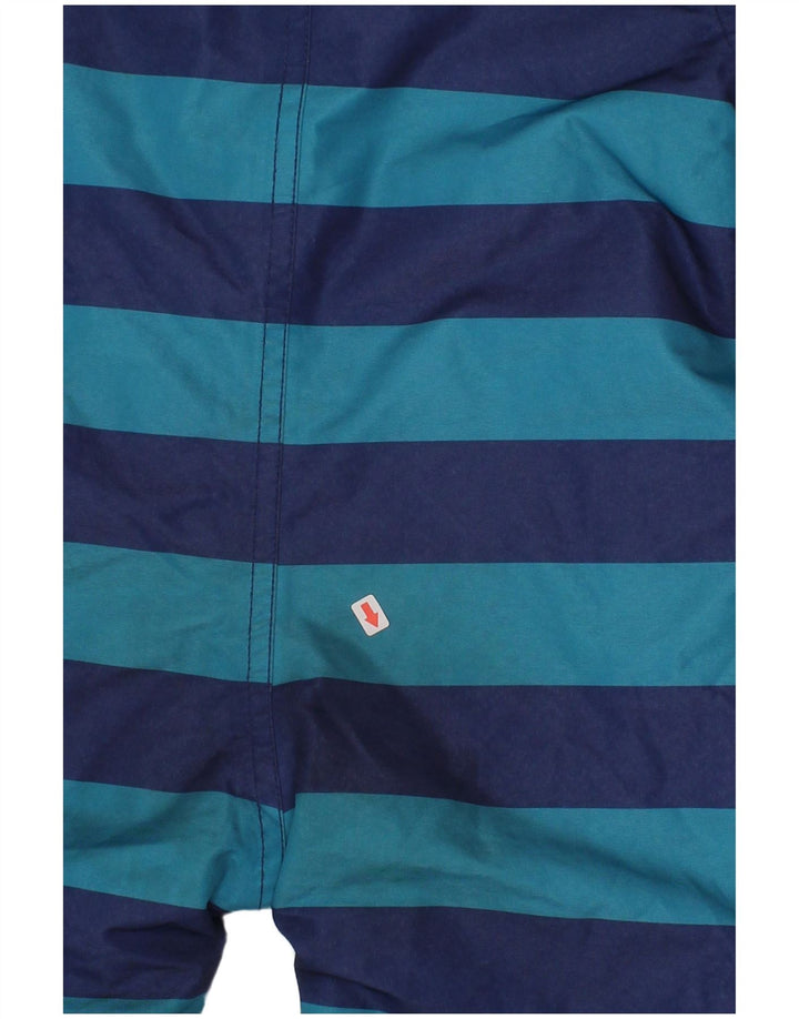 Joules Baby-Overall für Jungen, 9–12 Monate, blau gestreift, Polyester, Winter