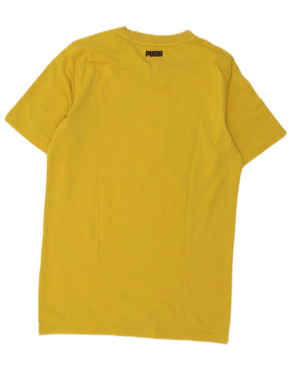 Puma Herren Don't Flinch Regular Graphic T-Shirt Top Small Gelb