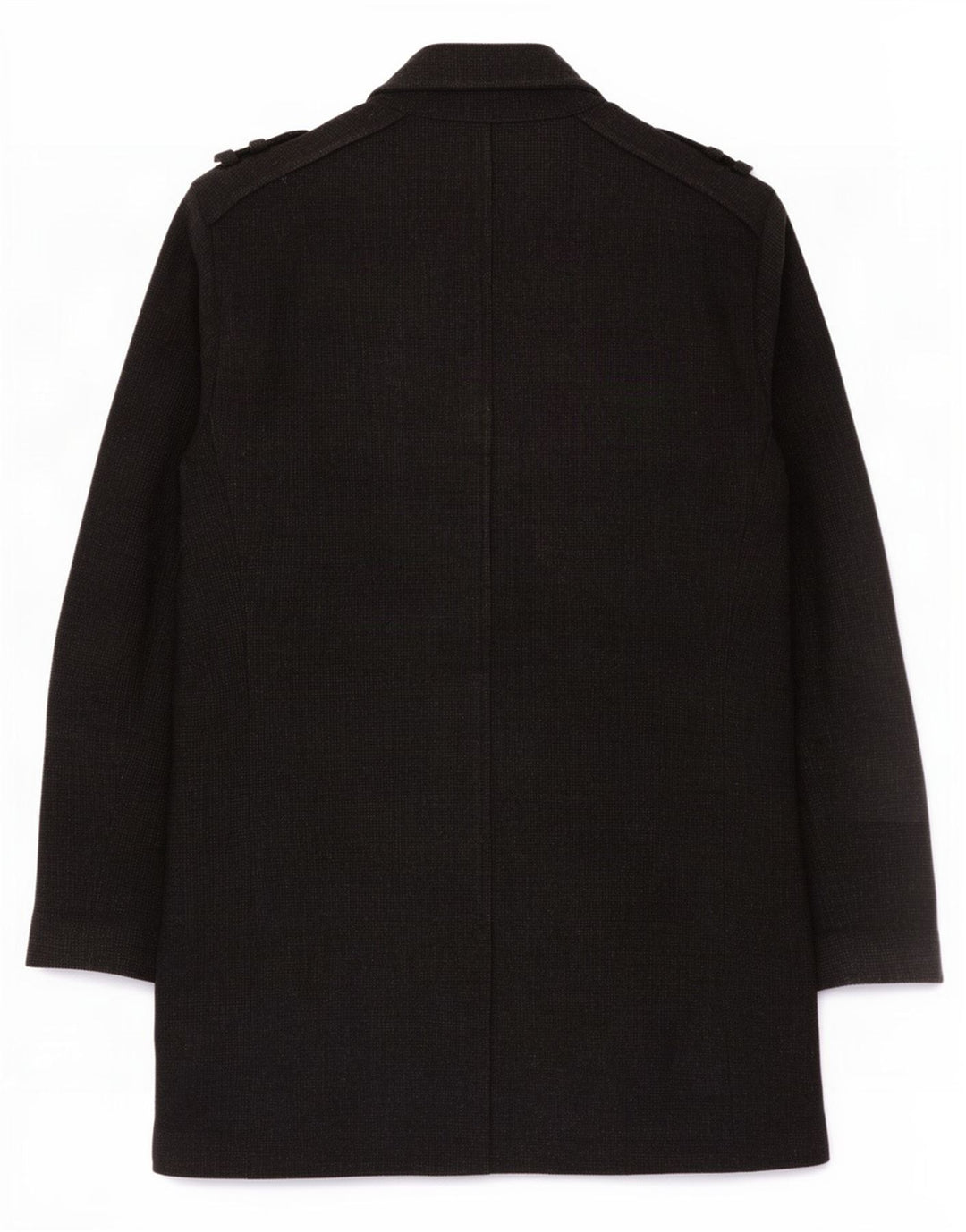 Ted Baker Herren-Militärmantel, Größe 4, große graue Wolle