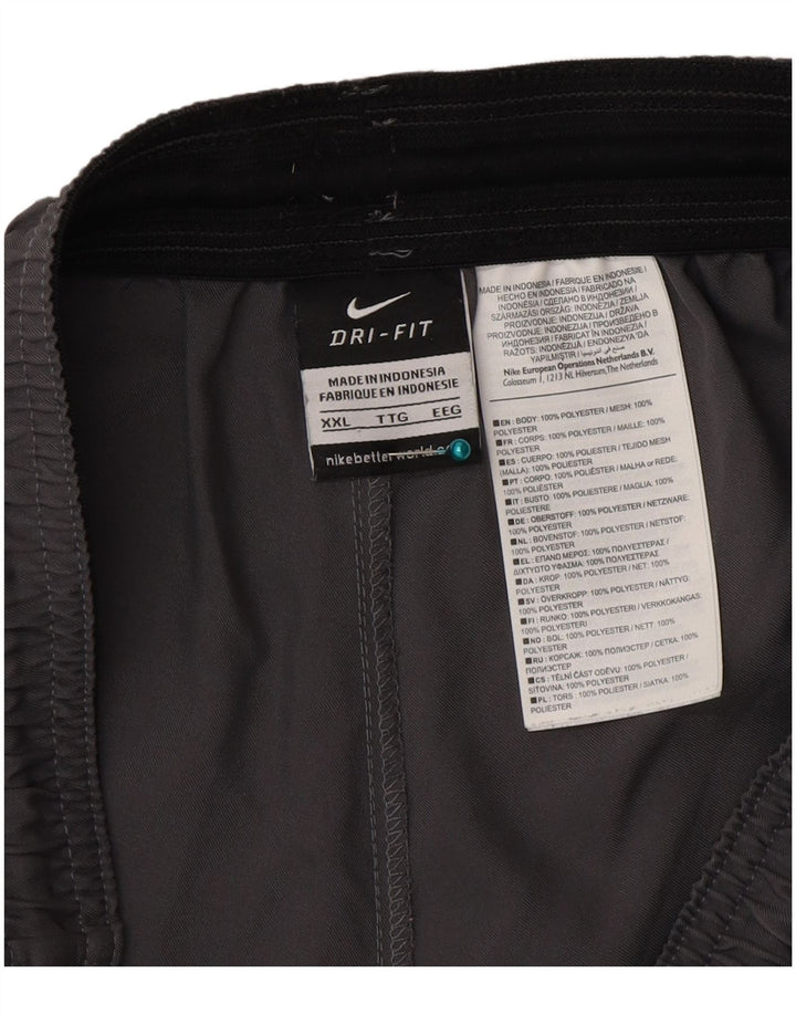 Nike Herren Dri Fit Sport Shorts 2XL Grau Polyester