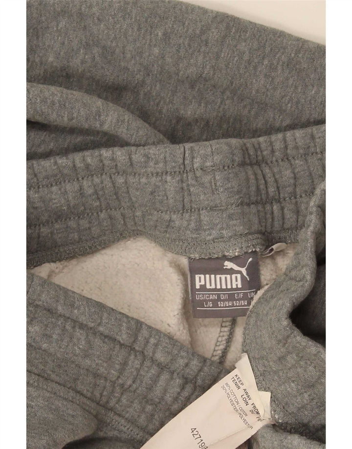 Puma Herren-Trainingshose, große graue Baumwolle
