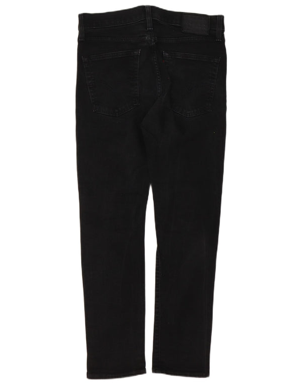 Levi's Herren 510 Skinny Jeans W32 L30 schwarze Baumwolle