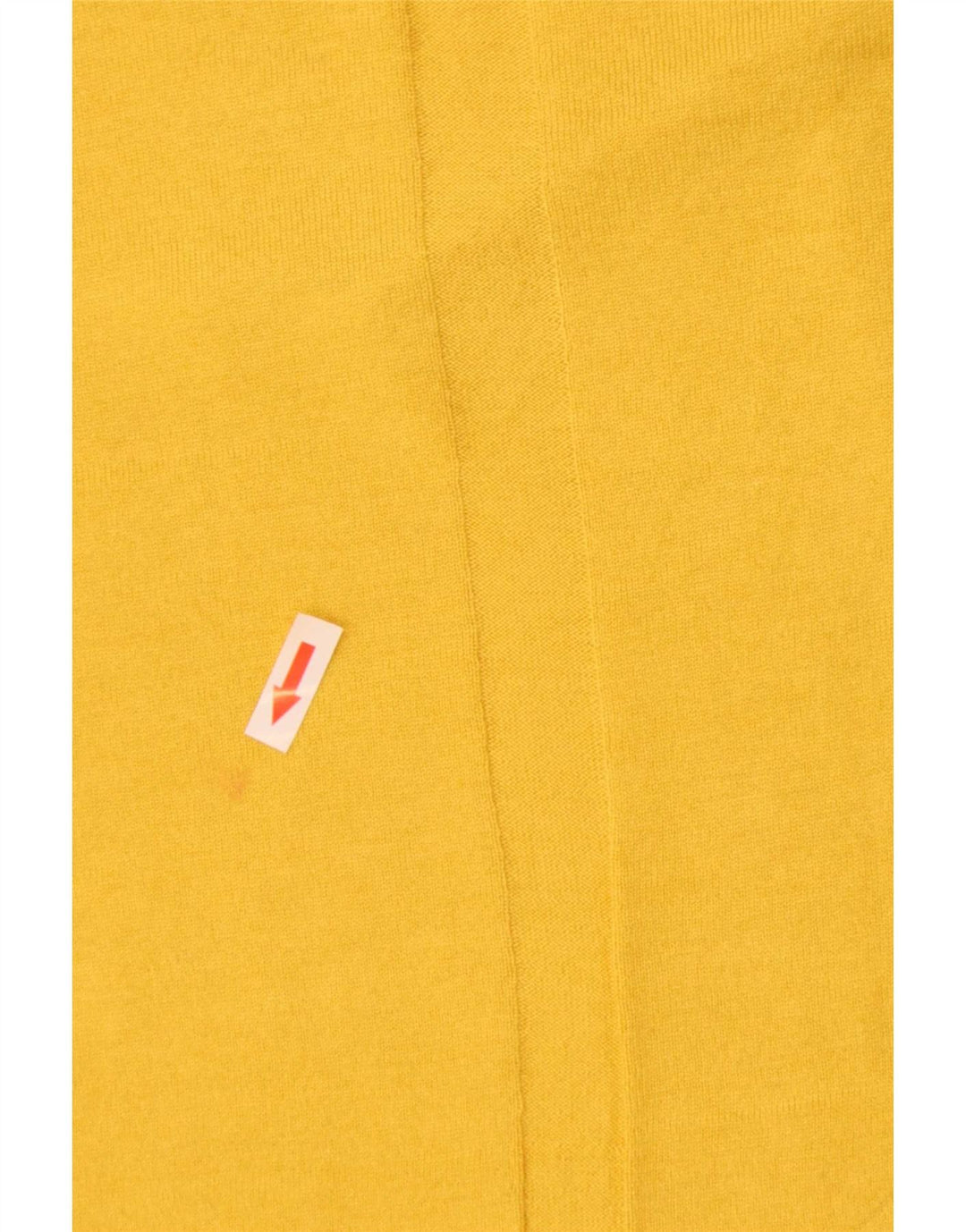 Jigsaw Damen Top Langarm UK 10 Small Gelb Polyamid