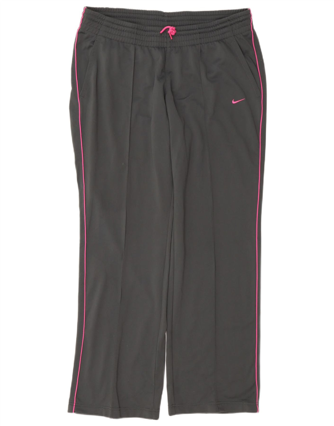 Nike Damen-Trainingshose UK 16/18 Large Grau Polyester