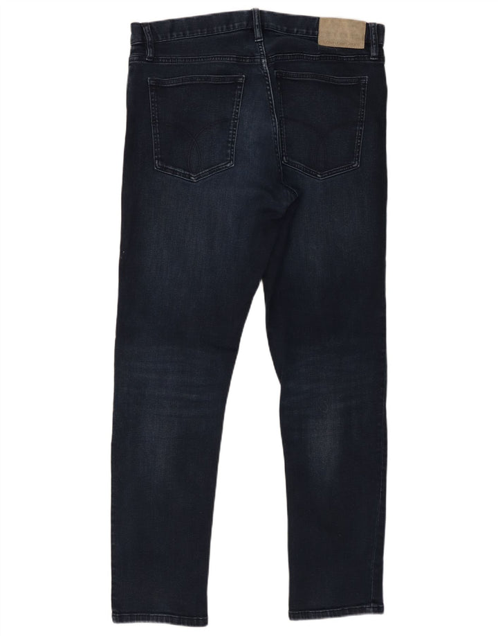 Calvin Klein Herren Slim Jeans W34 L32 Marineblau
