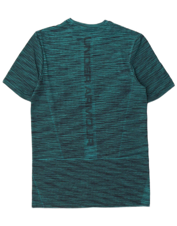 Under Armour Herren T-Shirt Top Small Grüner Nadelstreifen