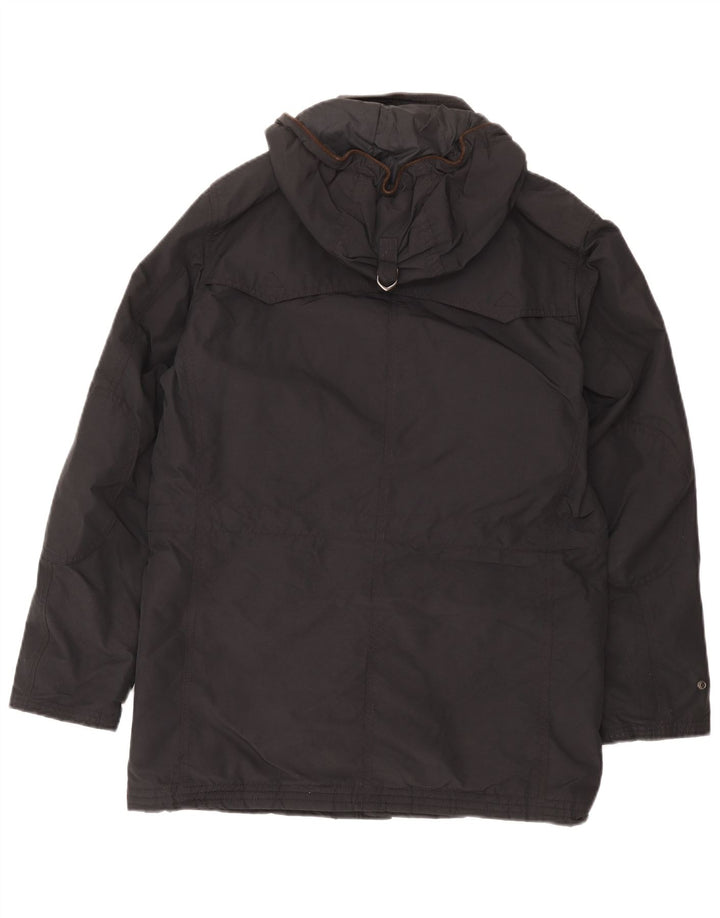 Massimo Dutti Herren-Parka mit Kapuze, UK 38, Mittelbraun